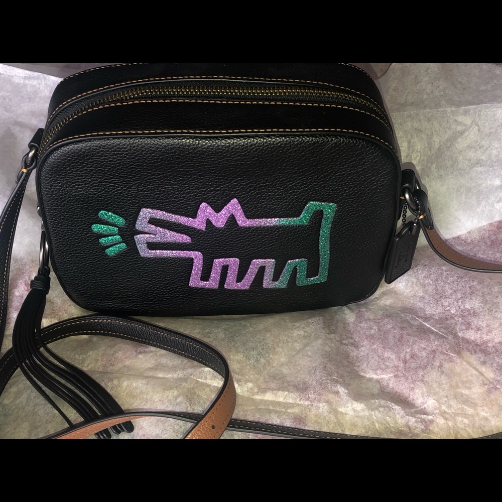 COACH X KEITH HARING CAMERA BAG